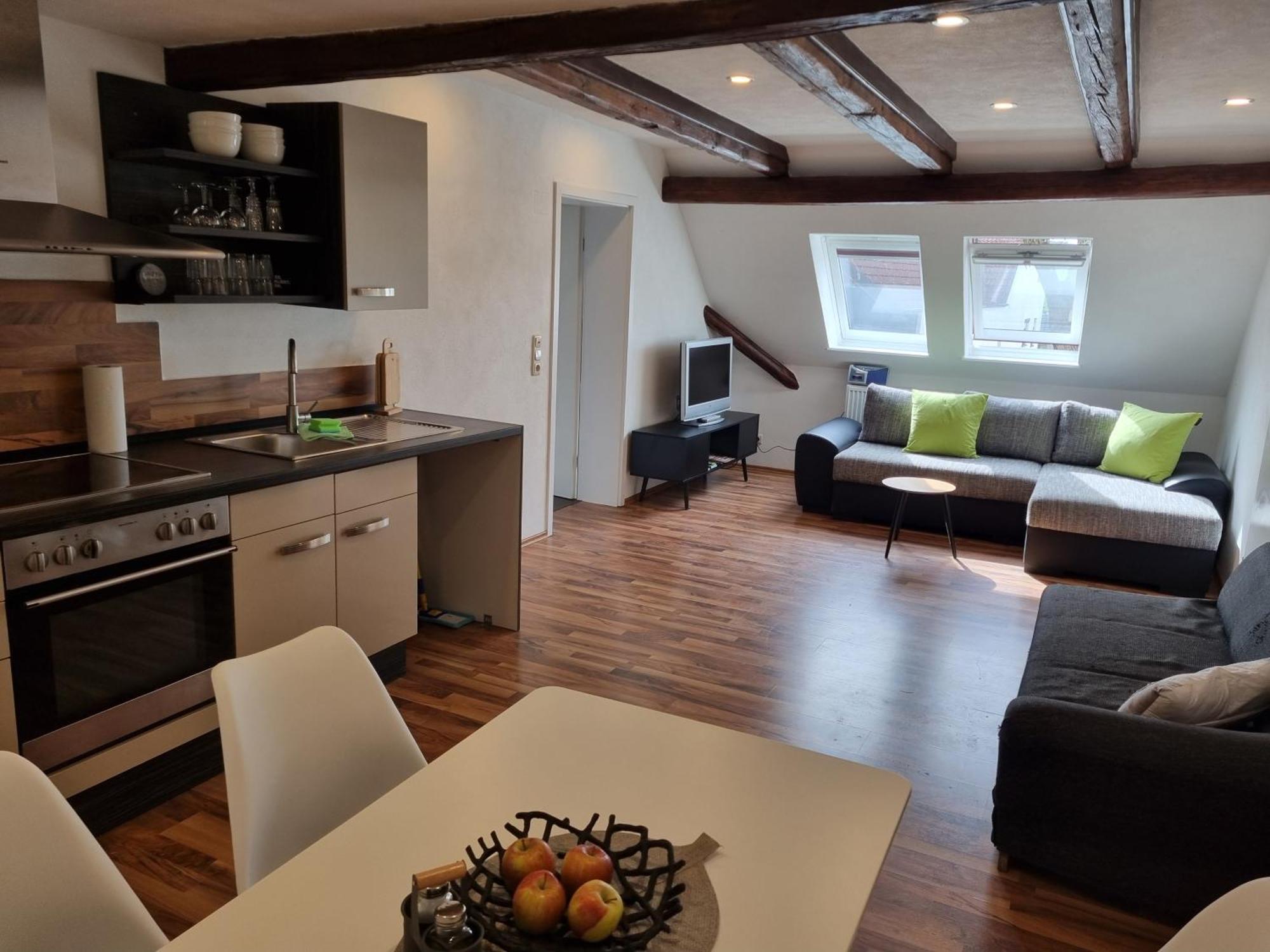 Ferienwohnung „Schau Ins Frankenland“ Burgpreppach Exterior foto
