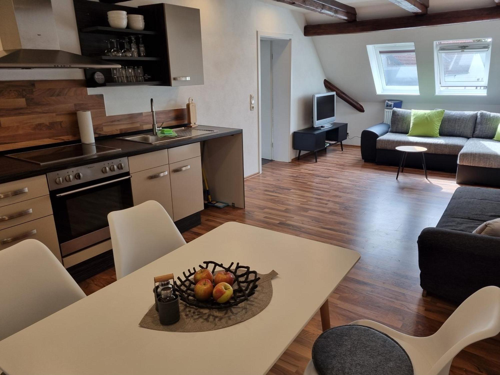 Ferienwohnung „Schau Ins Frankenland“ Burgpreppach Exterior foto