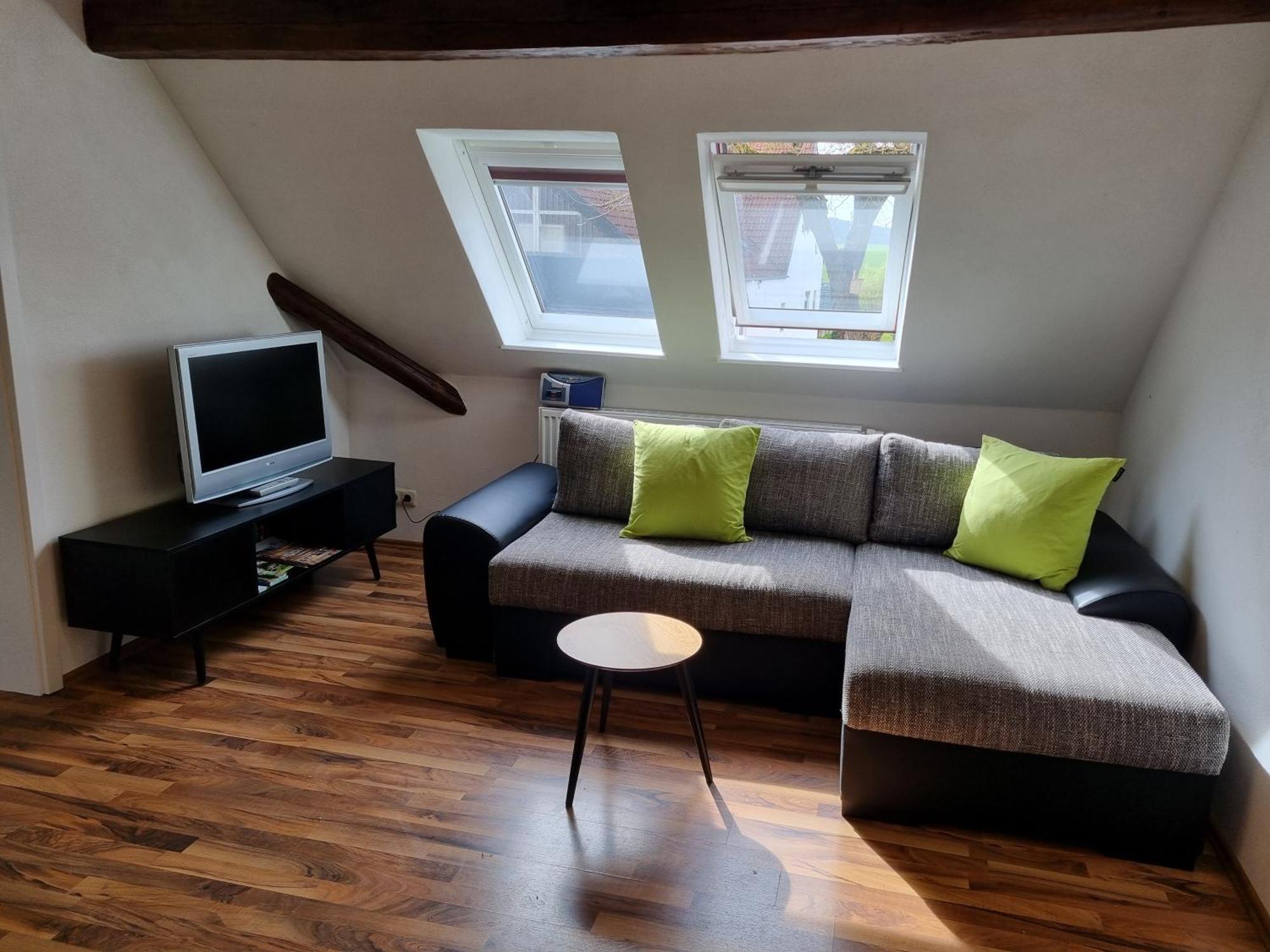 Ferienwohnung „Schau Ins Frankenland“ Burgpreppach Exterior foto